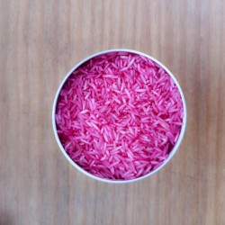 Pink rice