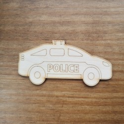 Police car template